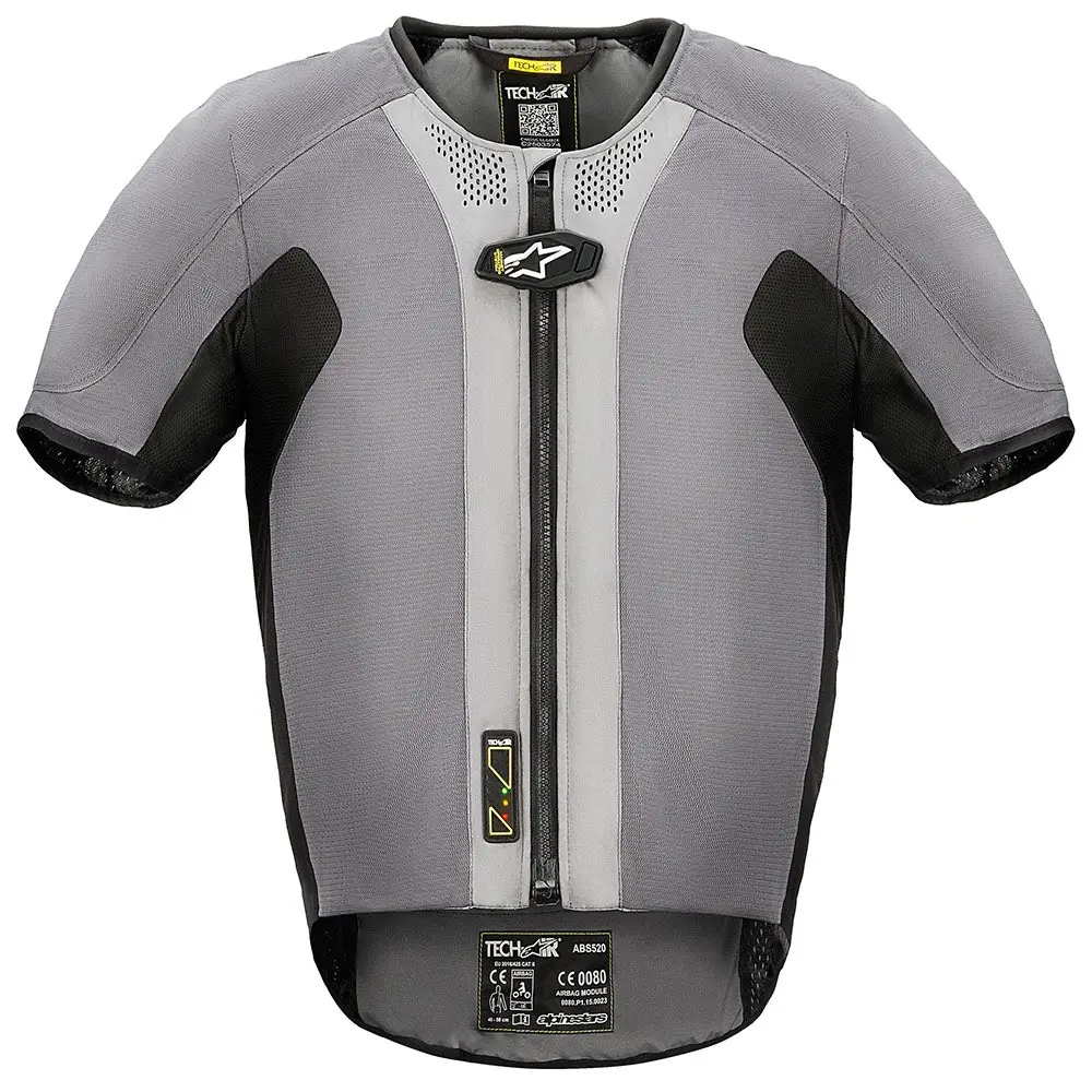 Chaleco de Airbag CE para motocicleta, chaqueta de seguridad reflectante,  equipo de protección, bolsa de aire para Motocross