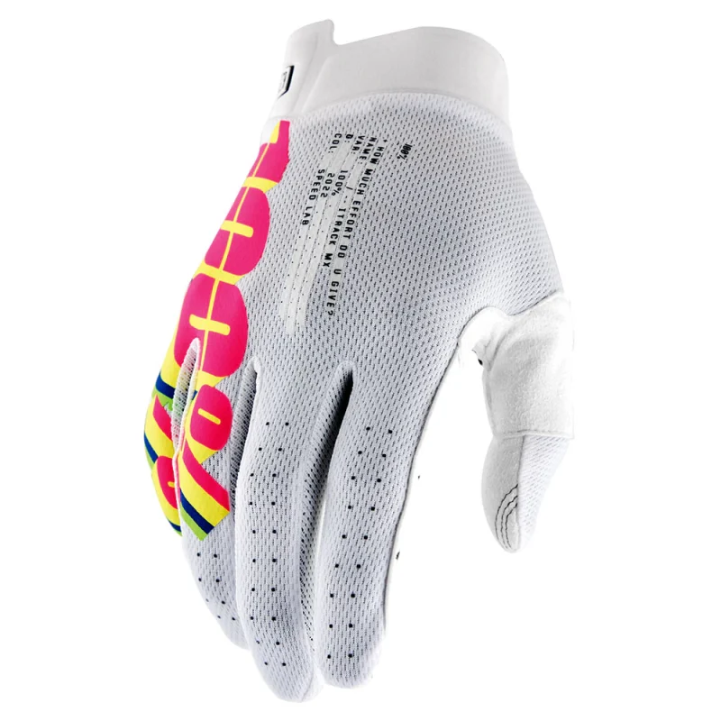 Guantes 100% iTrack System Blanco