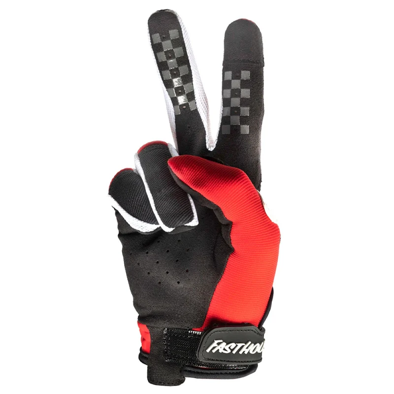 Guantes MX Fasthouse SPEED STYLE Rojo/Negro 2