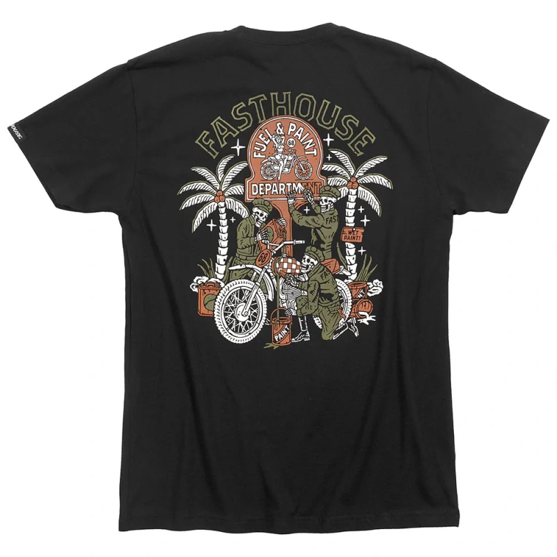 FASTHOUSE MACABRE TEE Negro 1