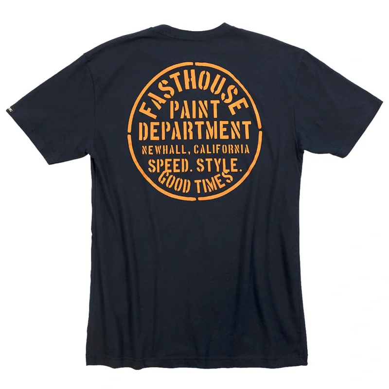 FASTHOUSE PAINT DEPT. TEE Navy 1