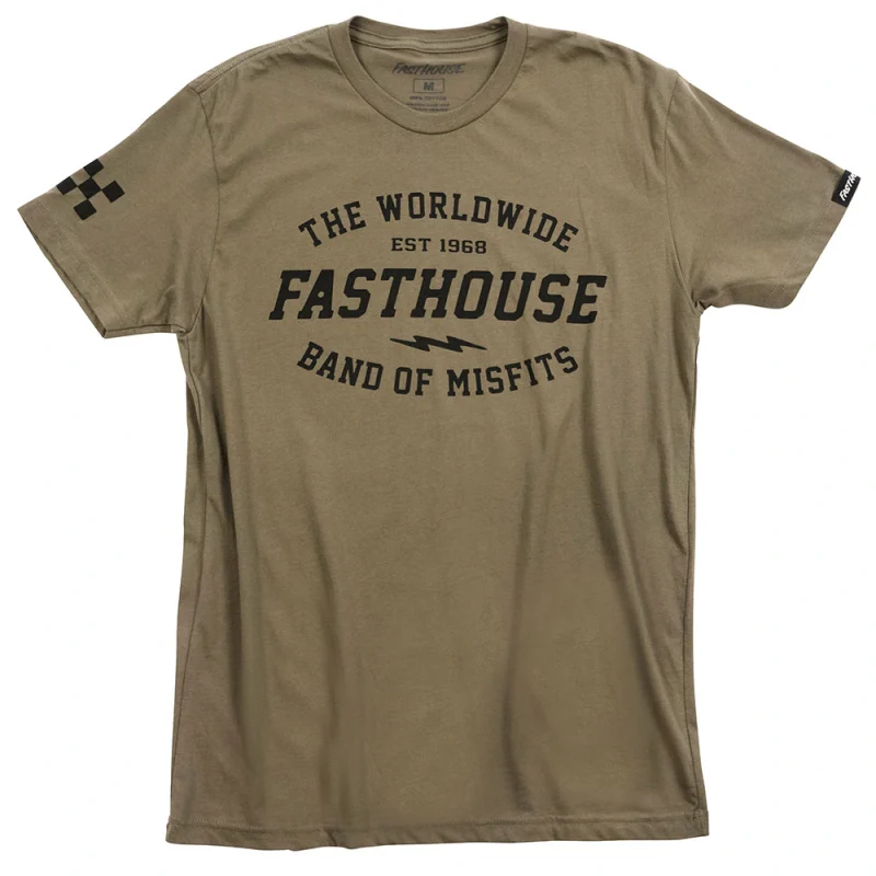FASTHOUSE COALITION TEE Verde Militar 1