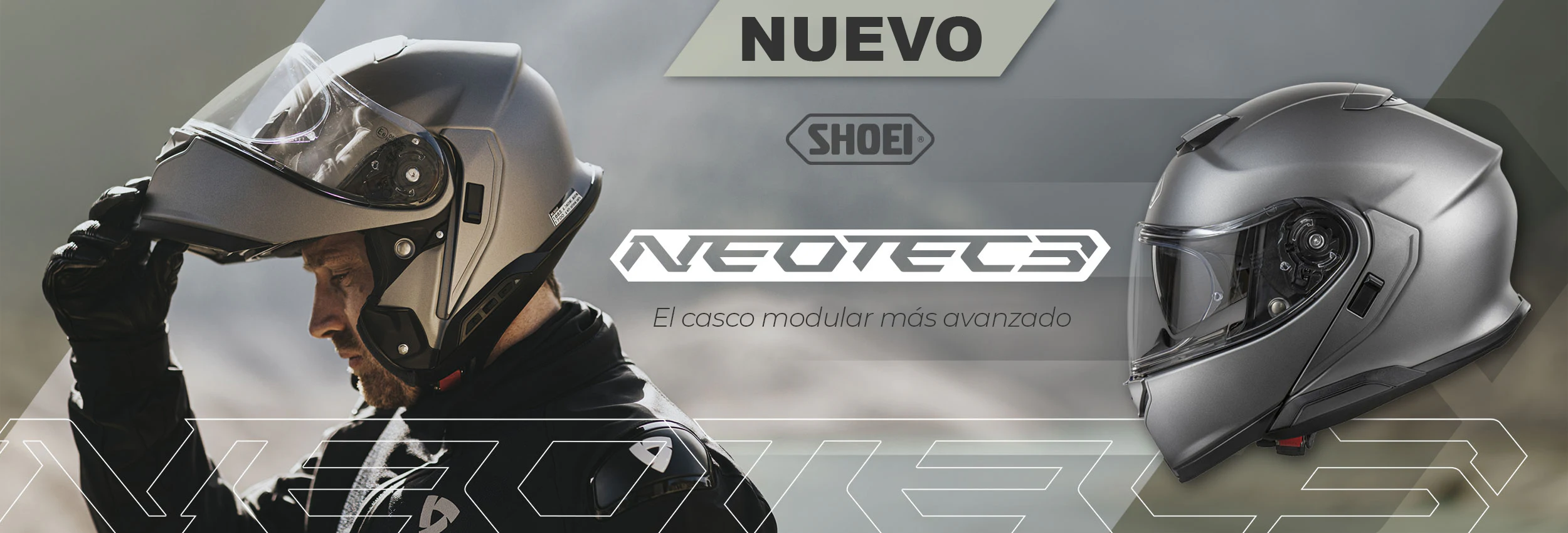 SHOEI Neotec 3 SLIDER 1 Moto Garage en Linea Home Page