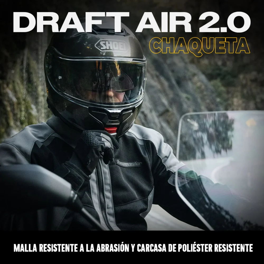Tourmaster Draft Air 2.0 moto garage en linea home page