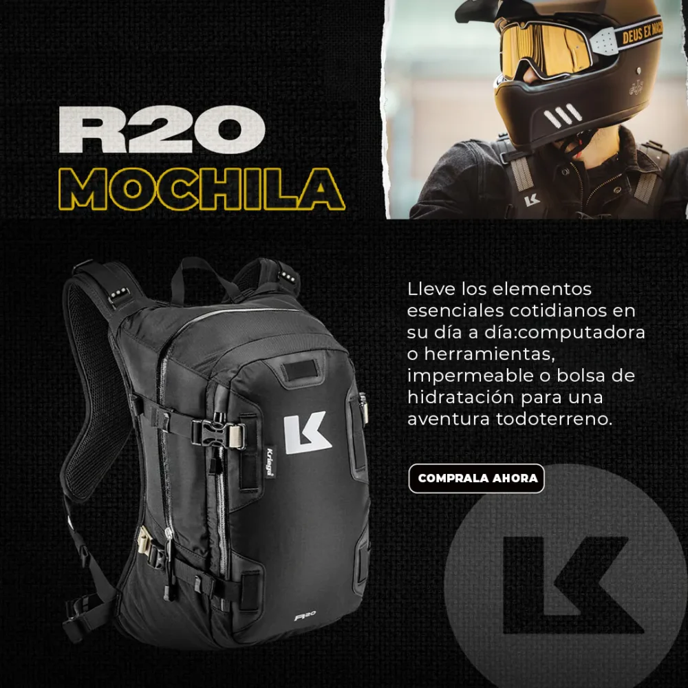 kriega r20 backpack home page moto garage en linea