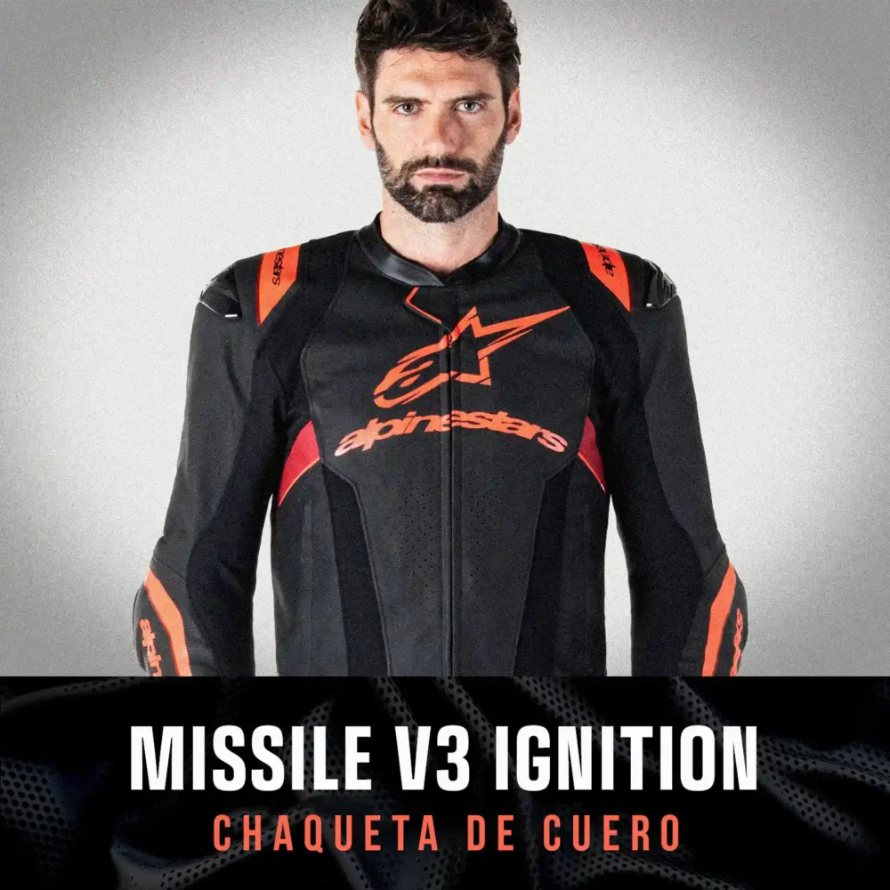 chaqueta alpinestars missile v3 ignition moto garage en linea home page