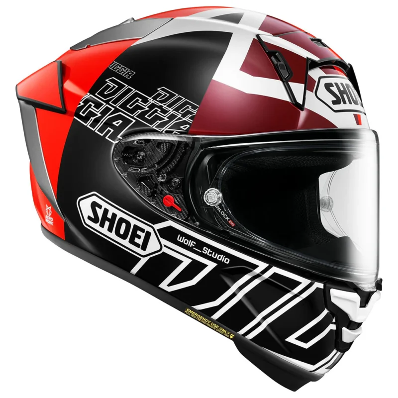 casco shoei x 15 diggia2 right moto garage en línea